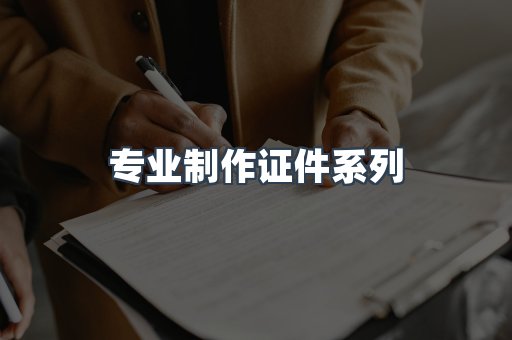 专业制作证件系列